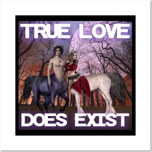 TRUE LOVE DOES EXIST Magic Sentar Creatures that love each other Posters and Art